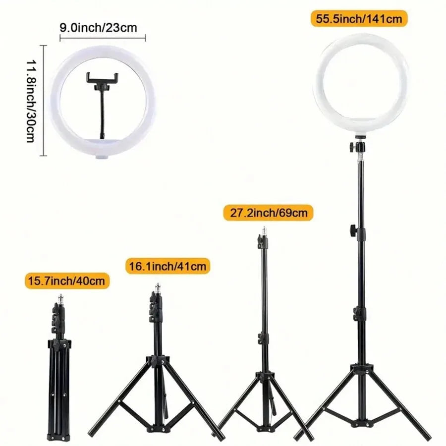 StudioGlow Pro Ring Light Kit