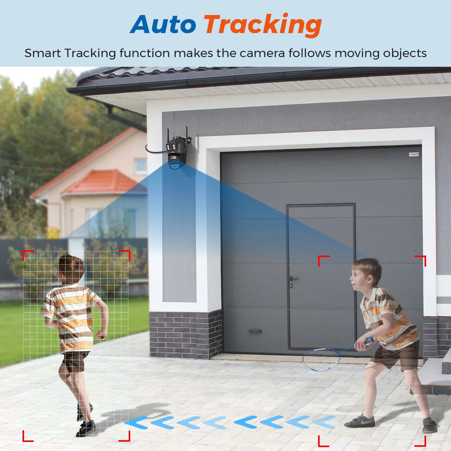 HomeGuard WiFi PTZ Camera