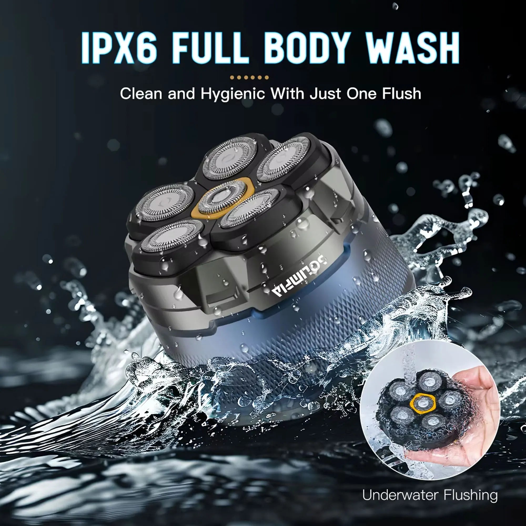 SilkyGlide Smooth Precision Head Shaver