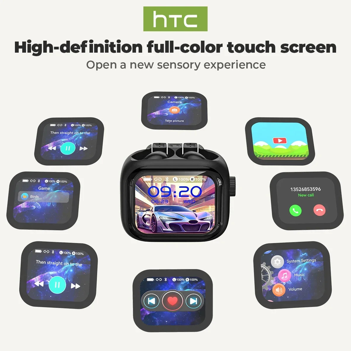 Ultra HD Smart Touch Earbuds