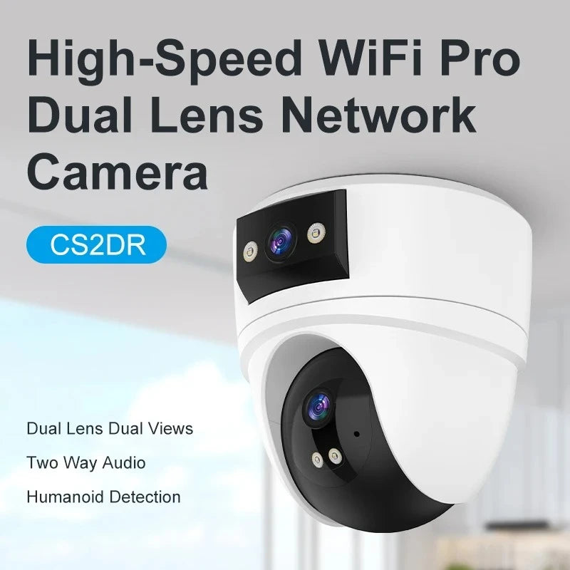 DualLens DualScreen Smart GuardCam Pro