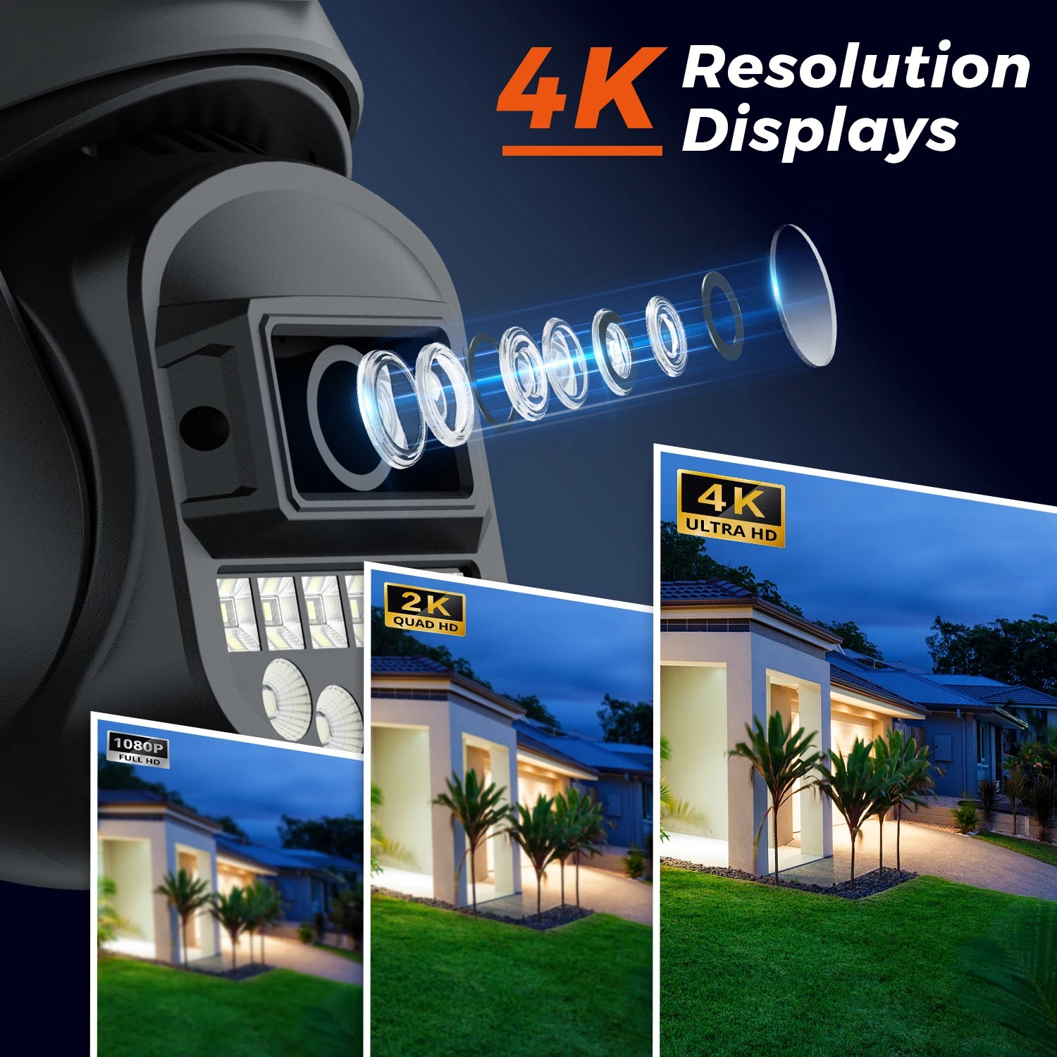 HomeGuard WiFi PTZ Camera