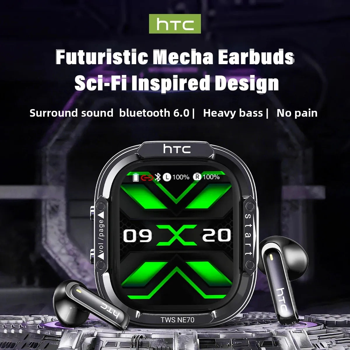 NeoTouch Pro Smart Touchscreen Earbuds