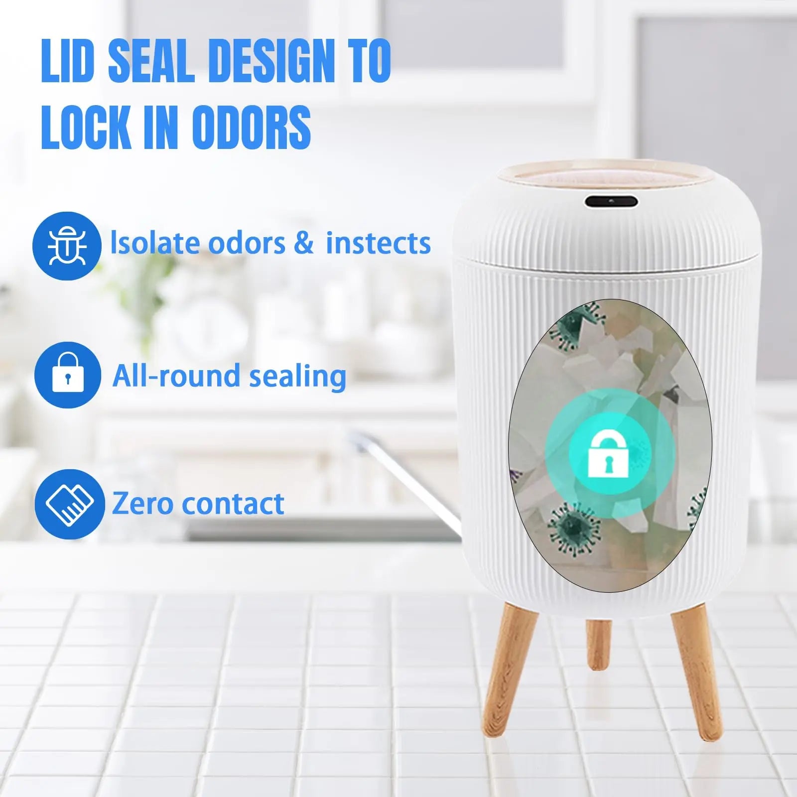 Aura Touch Sensor Bin